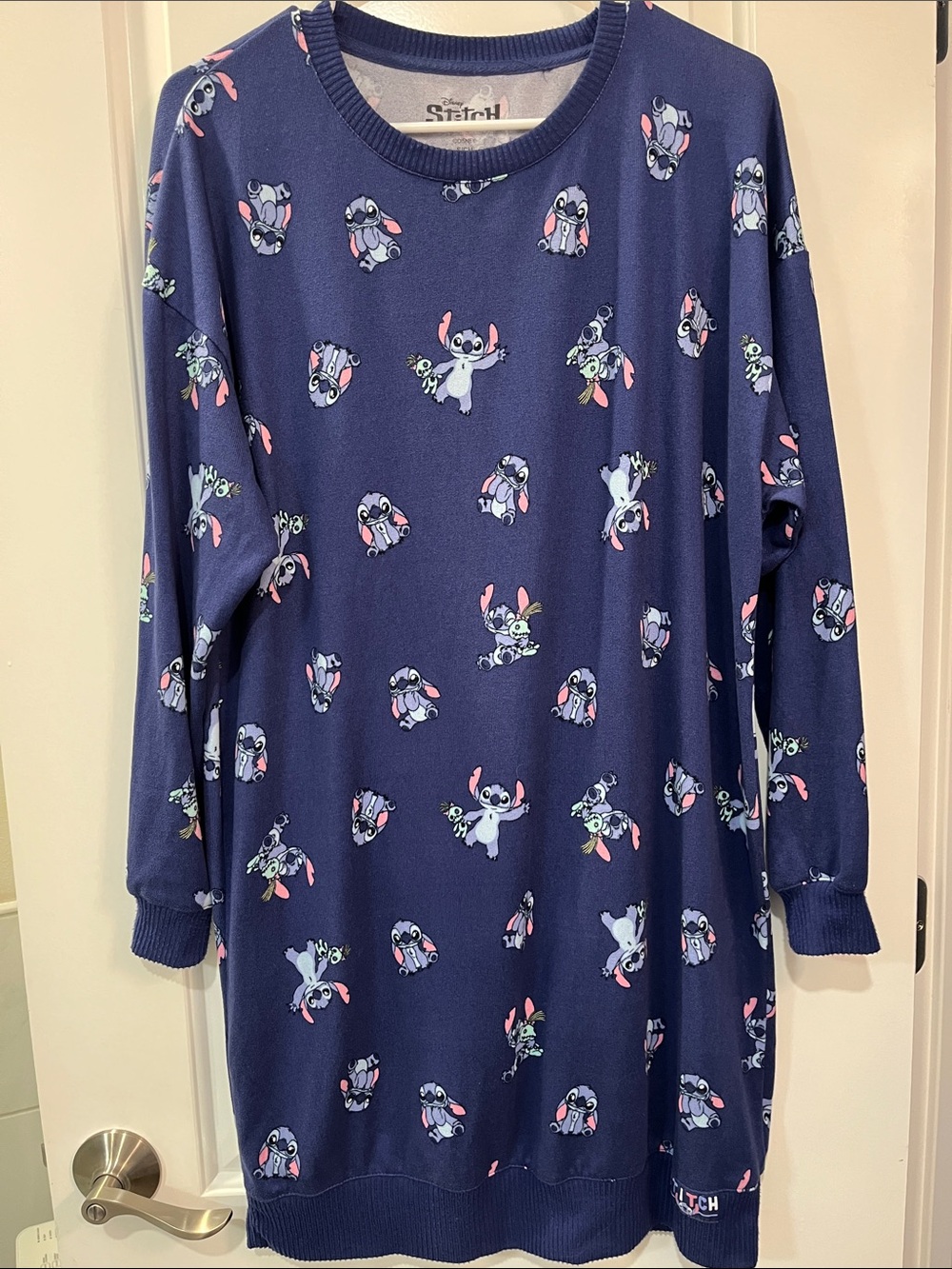 Disney Stitch Women's Sleep Shirt Sz 4/6